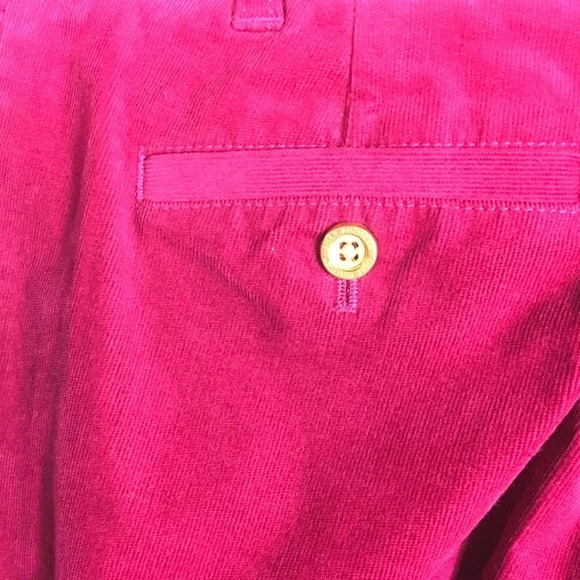 Lilly Pulitzer Society Pant Stretch Cords Palm NWT - Picture 4 of 7